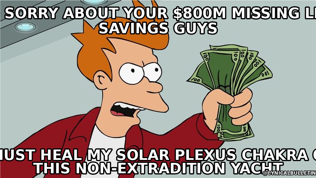 Crypto Founder Flees to Non-Extradition Island with $800M in Liquidity to Focus on 'Spiritual Alignment and Community Wellness'