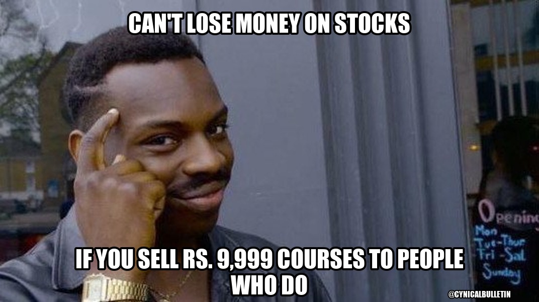 Finfluencer Who Lost ₹40 Lakh in Nifty Options Launches ₹9,999 Masterclass: '9-to-5 Is a Trap, Tum Mera Course Khareed Ke Barbaad Ho Jao'