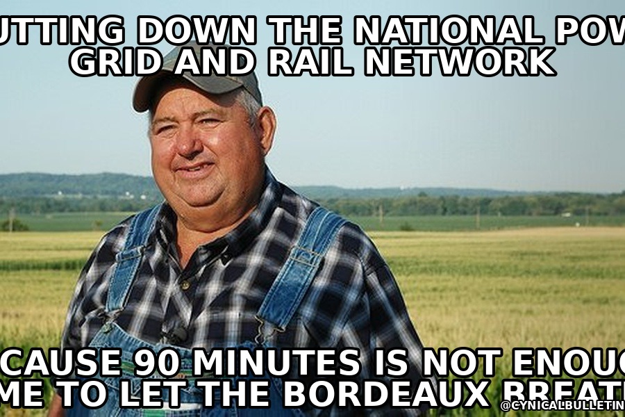 French Workers Launch Nationwide 4-Week Strike After Government Proposes Capping Lunch Breaks at 90 Minutes: 'Barbarians'