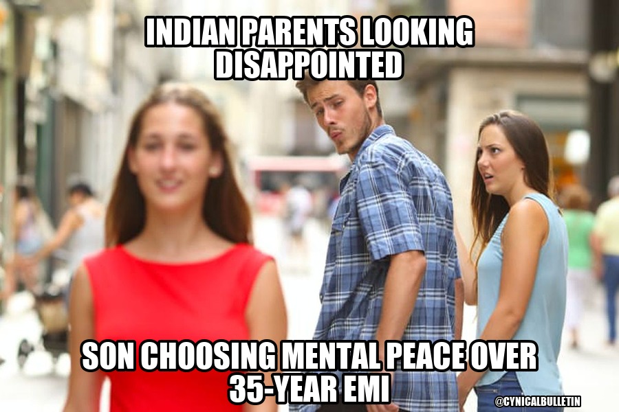 Indian Parents in Deep Mourning as 28-Year-Old Son Chooses 'Mental Peace' Over 35-Year Home Loan: 'Khandaan Ki Naak Katwa Di'