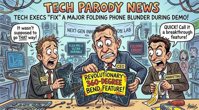 Samsung Prepares for 'Battle of the Bends': '₹1.5 Lakh Phone Beech Se Fold Hota Hai, Aadmi Ki Aatma Alag'