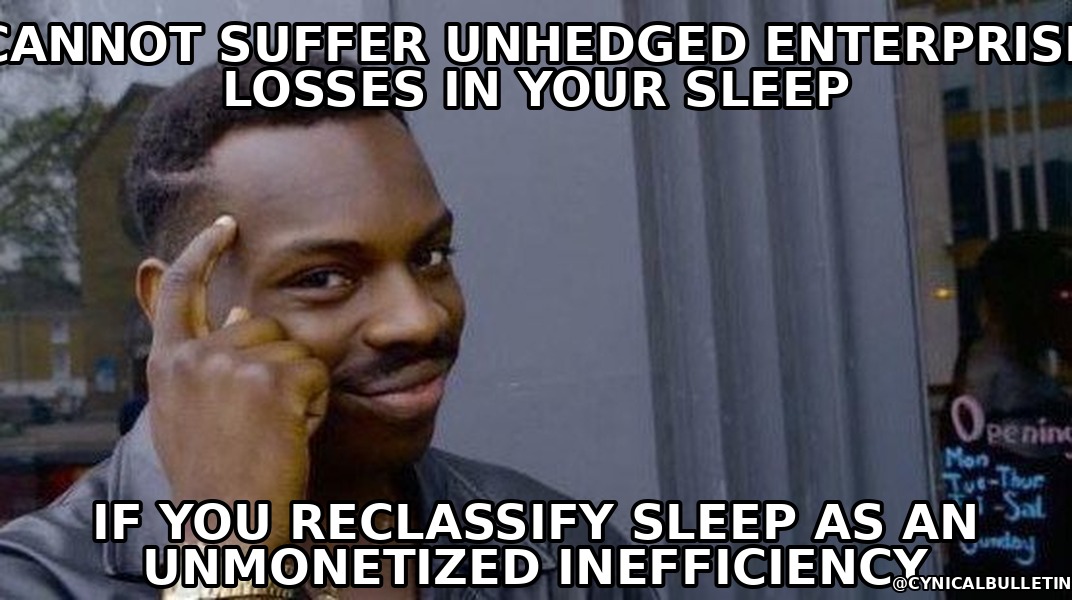 Wall Street Analyst Working 112 Hours a Week Confirms Sleep is Just an 'Unmonetized Inefficiency'