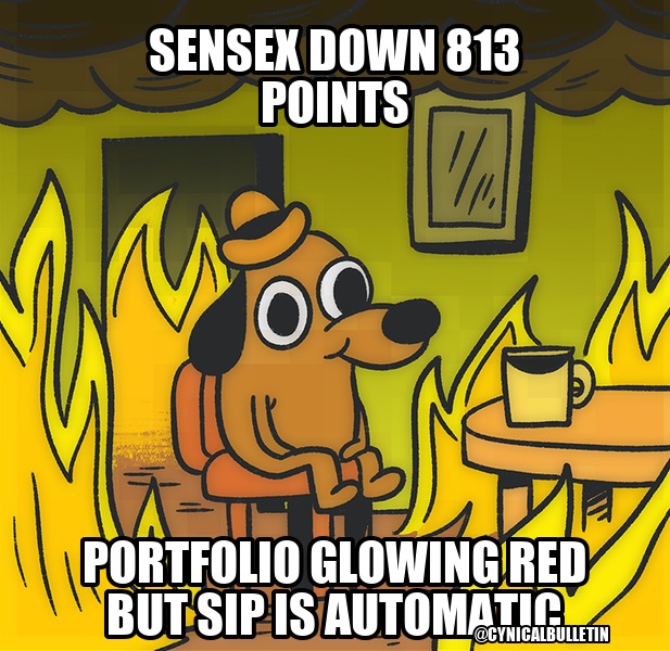 Sensex Crashes 813 Points: Kanpur Ke Unkil Log Khush, 'Humne Toh Pehle Hi Kaha Tha LIC Mein Daalo, Satta Hai Ye!'
