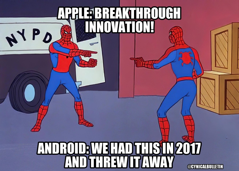 Apple's Latest 'Revolutionary Innovation': Stealing 2016 Android Features, Charging ₹1,60,000 for the Font